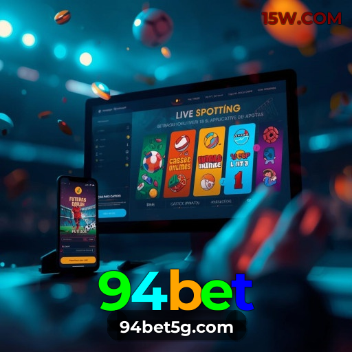 Números do app 94bet em material de marketing — ilustração, não auditoria